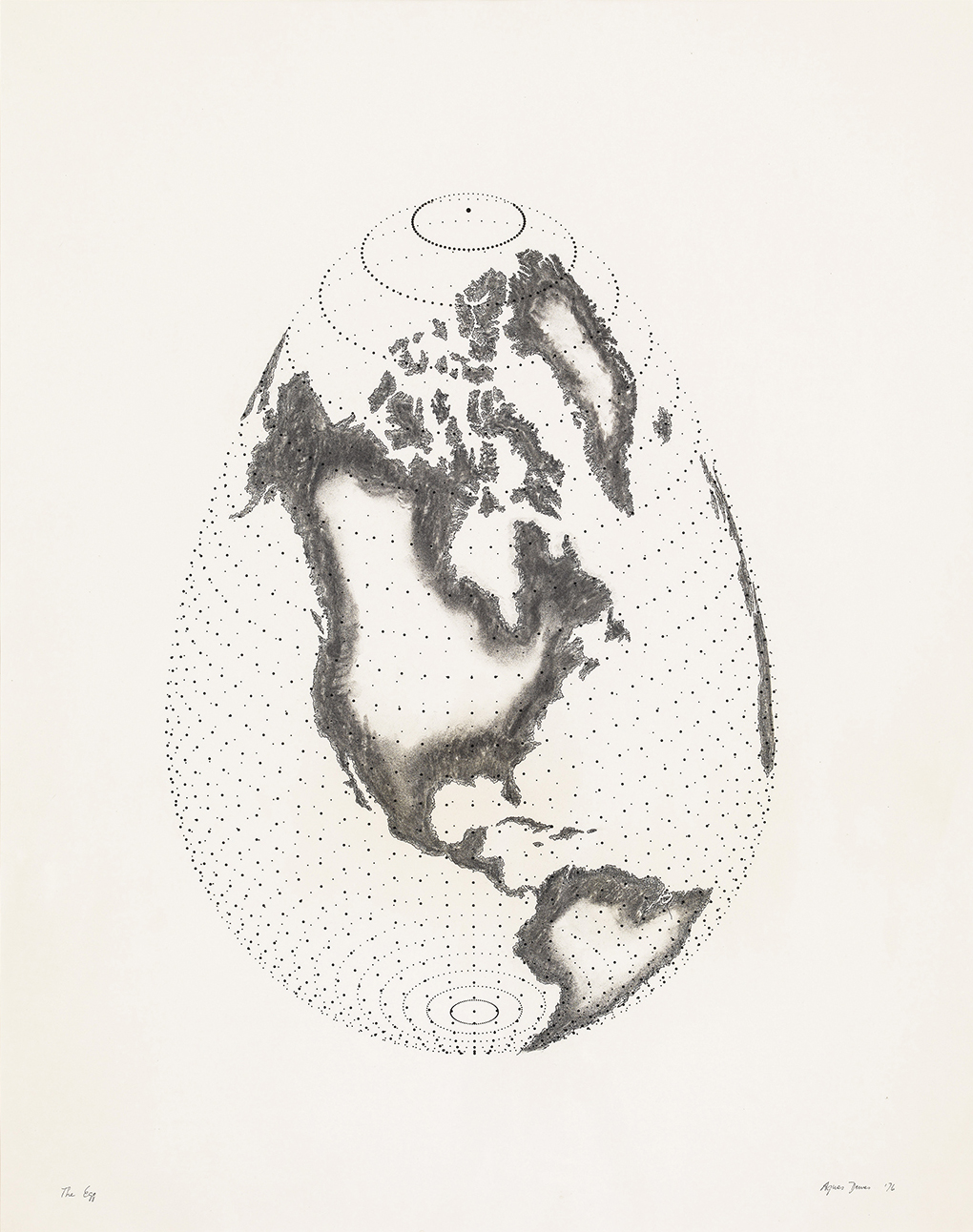 Map Projections: The Egg, 1976