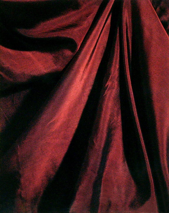 Red Drapery, 1988