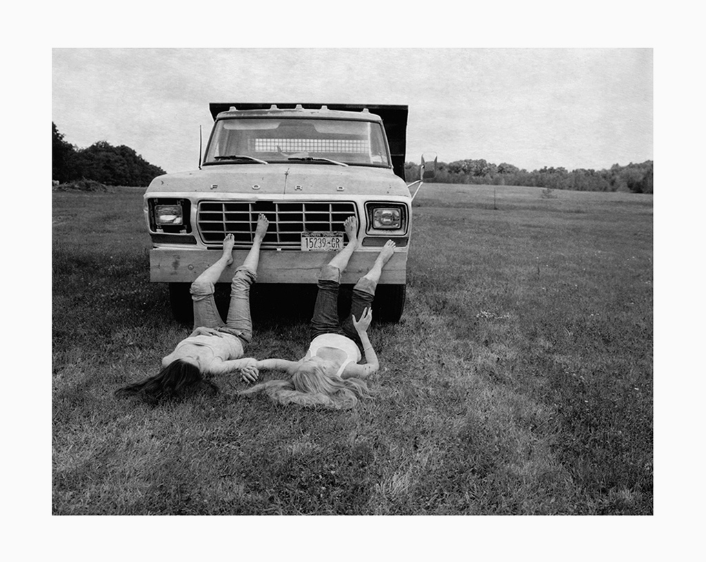 Krisden and Tracey with Truck