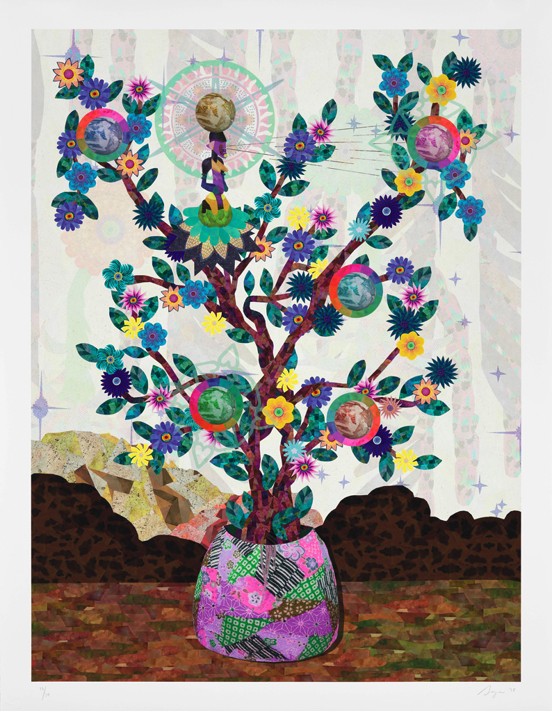 vase with flowers