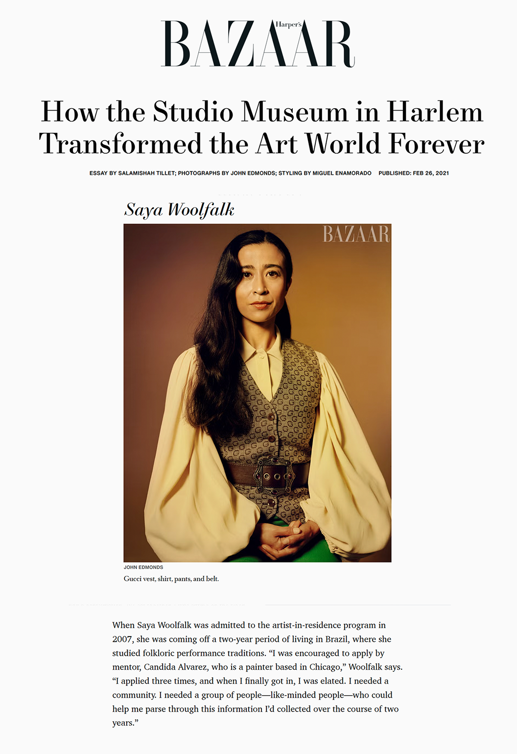 Thumbnail of Harper's Bazaar page