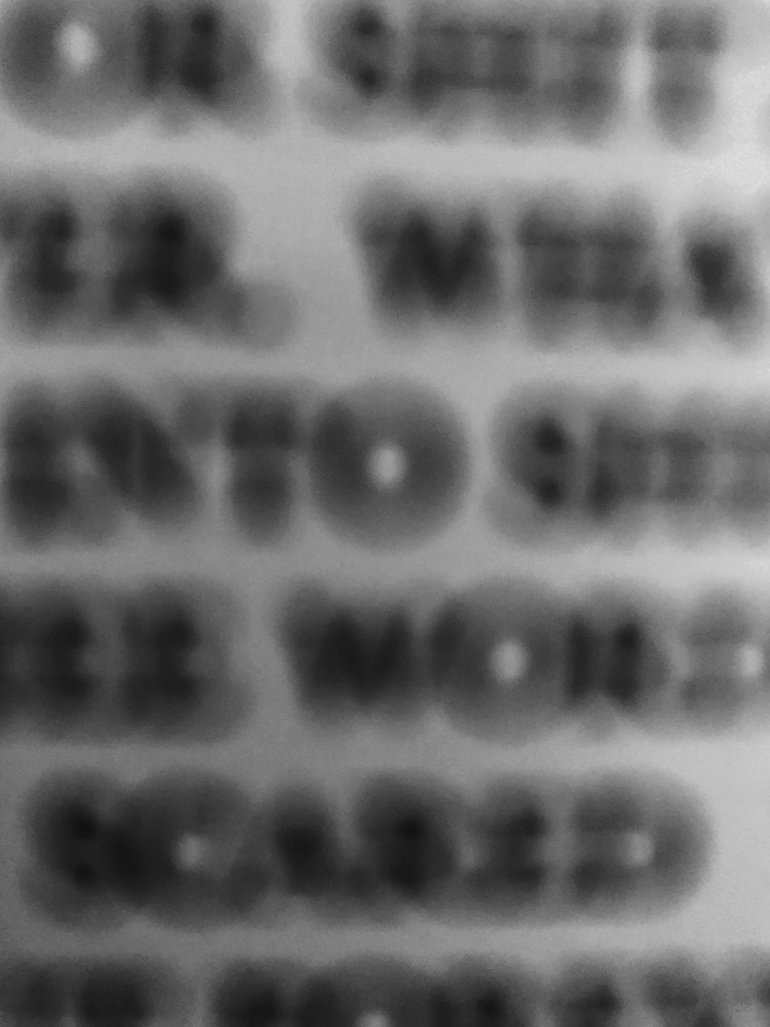 blurred book page